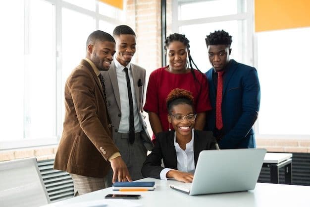 The Steff Cloud team helping a business grow